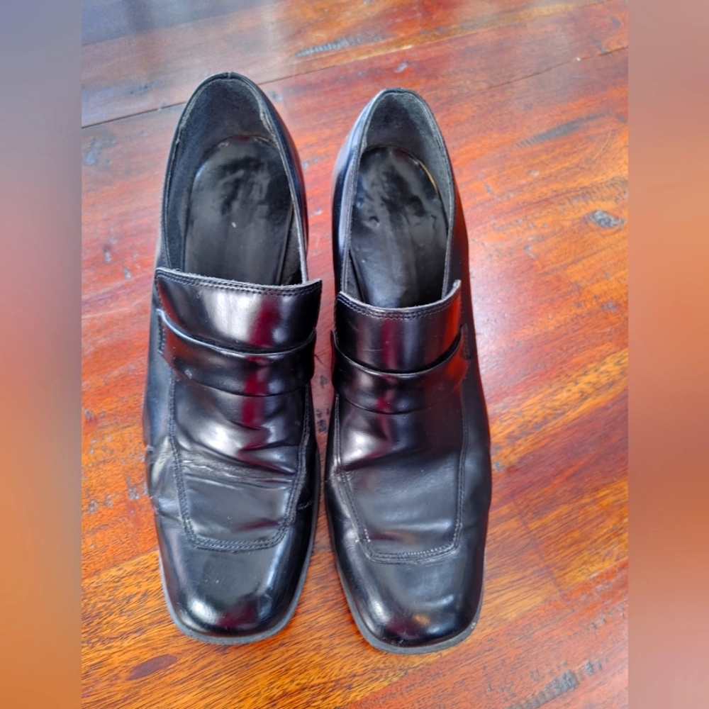 Black Leather Shoes 8
